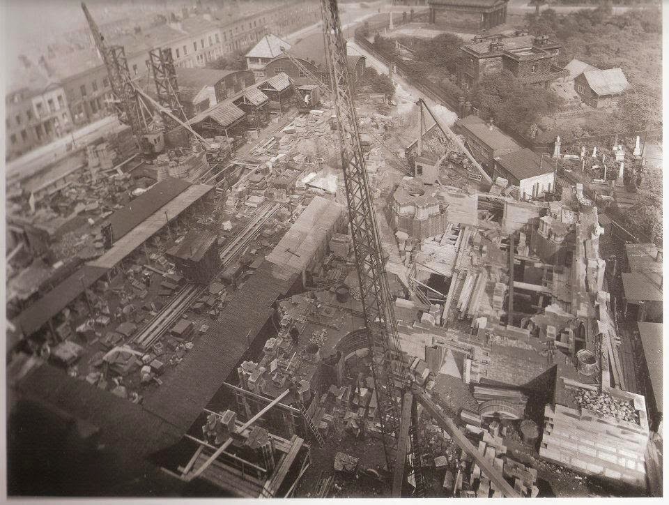 The Anglican cathedral under construction in 1927.jpg