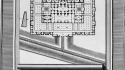 Plan of the Baths of Diocletian