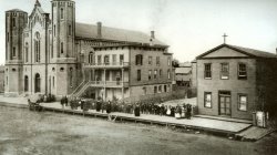 Chicago St. Patrick's Church in the 1860s