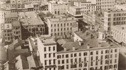 1858 View from the Chicago Court House Cupola - North